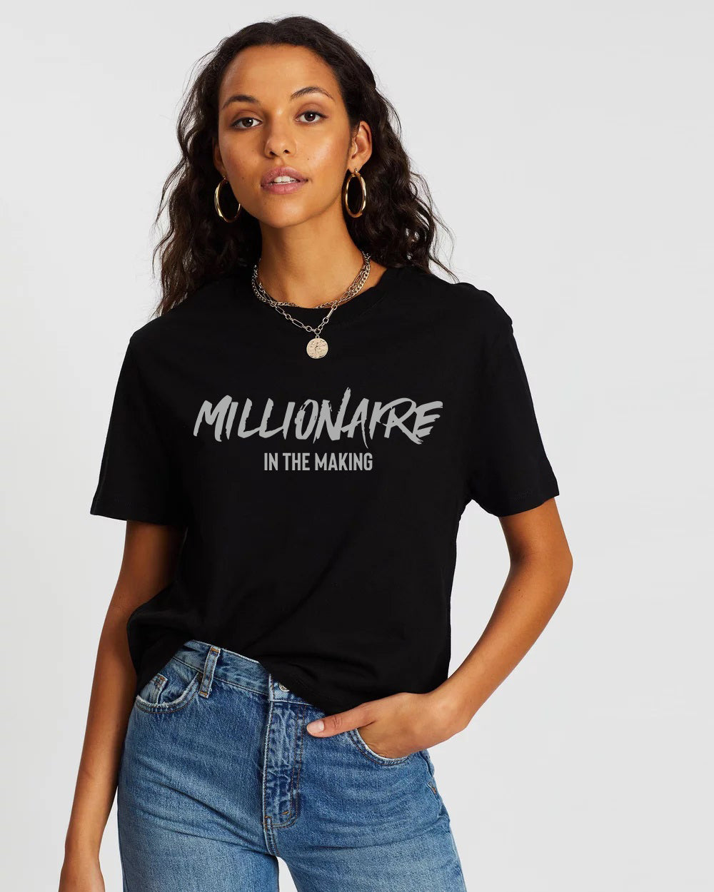 Millionaire in the Making Woman T-Shirt