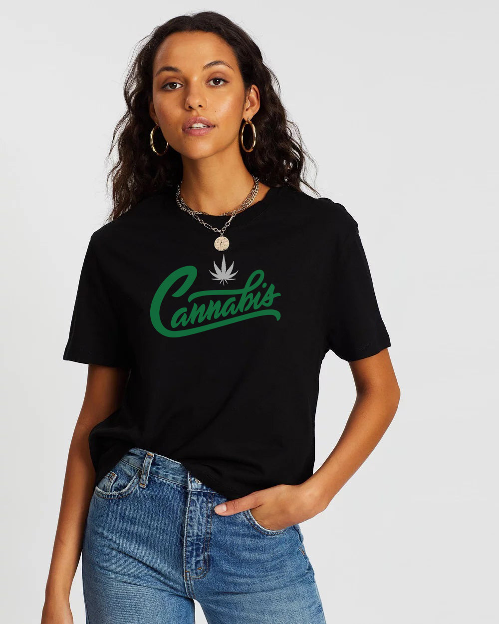 Cannabis Woman T-Shirt